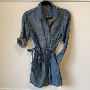Blue Jean button down dress